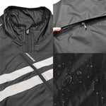 Ultralight Cycling Jacket For Men - Waterproof, Windproof, Reflective MTB Bike Windbreaker - Allen-Fitness