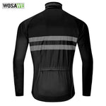 Ultralight Cycling Jacket For Men - Waterproof, Windproof, Reflective MTB Bike Windbreaker - Allen-Fitness