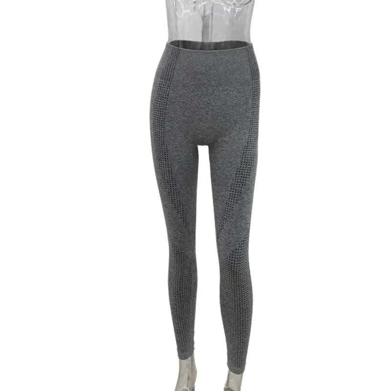 Women High Waist Leggings - Seamless Sports Fitness Pants For Ultimate Comfort And Style - Allen-Fitness