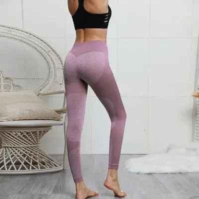 Women's Seamless Sport Leggings - Gym Fitness Yoga Set - Allen-Fitness
