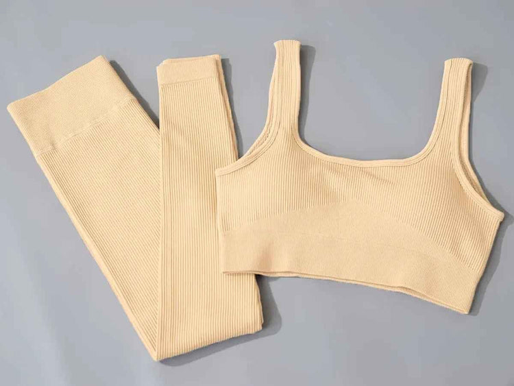 Women workout pant & yoga clothing, and home wear clothes. Activewear seamless yoga gym fitness set