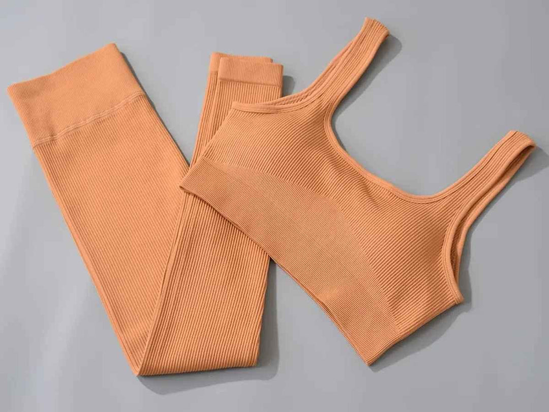 Women workout pant &amp; yoga clothing, and home wear clothes. Activewear seamless yoga gym fitness set