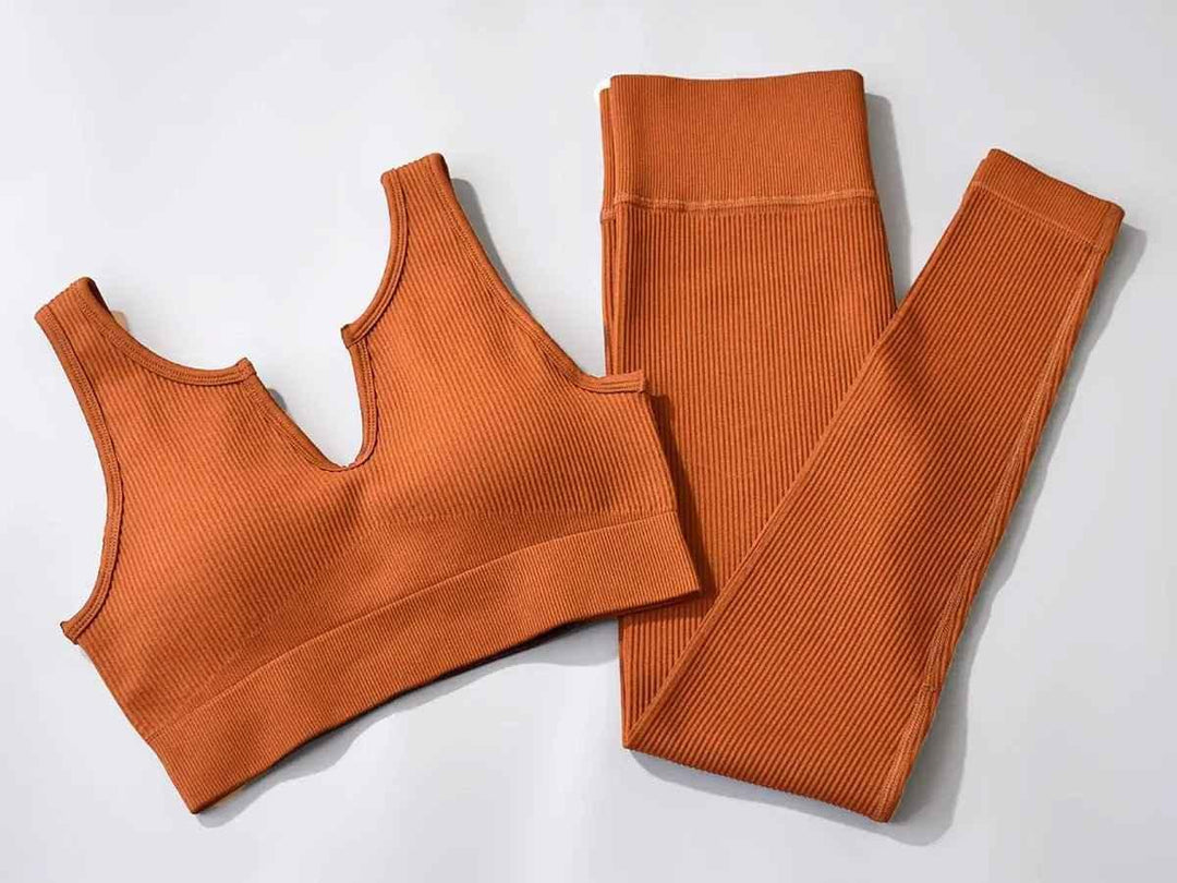 Women workout pant &amp; yoga clothing, and home wear clothes. Activewear seamless yoga gym fitness set