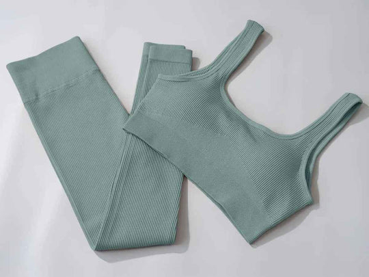 Women workout pant &amp; yoga clothing, and home wear clothes. Activewear seamless yoga gym fitness set