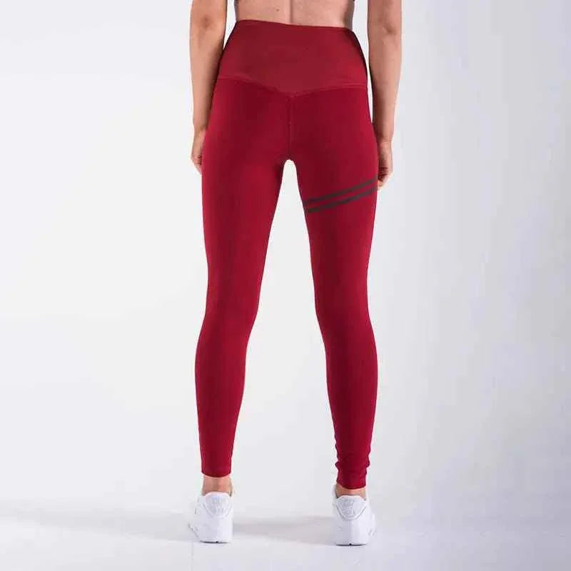 Women's Gym Leggings – Moisture-Wicking, Slimming Waistband Yoga Pants, Stylish Designs - Allen-Fitness