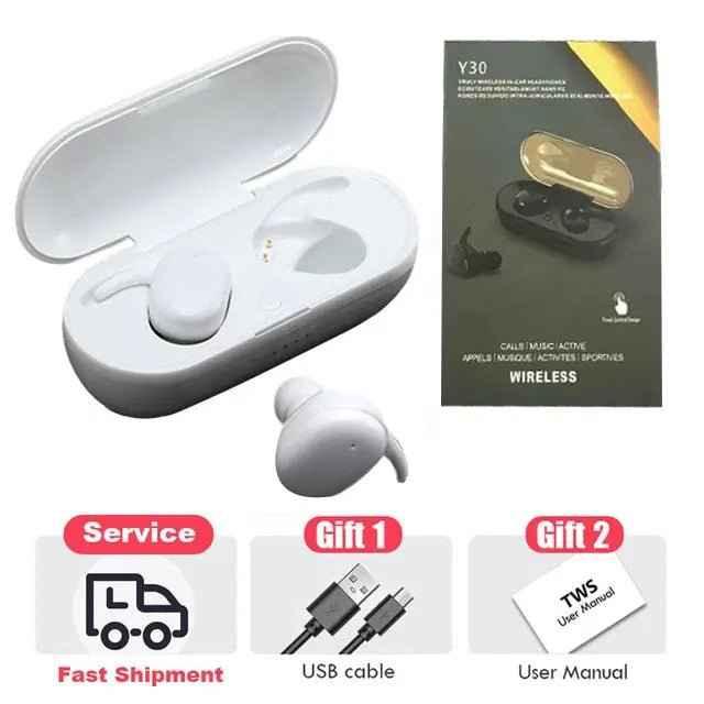 OLMALL Y30 TWS Bluetooth 5.0 Earphones - Waterproof Sports Earbuds - Allen-Fitness