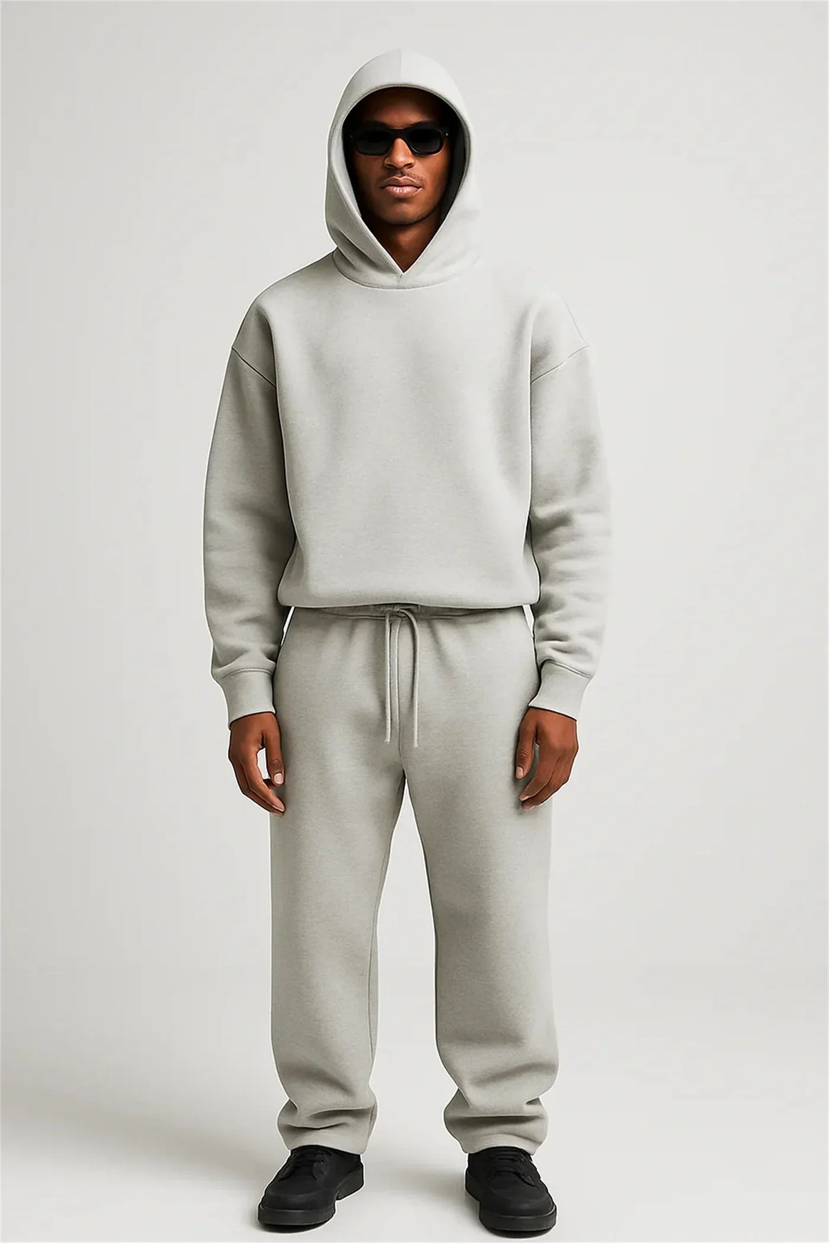 Oversized Two-piece Men's Sportswear Suit - Allen-Fitness
