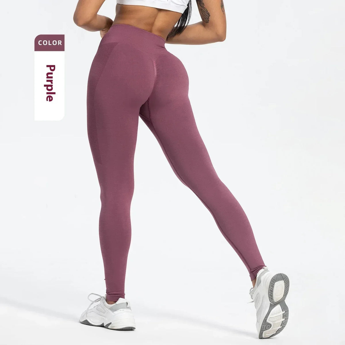 European And American Sports Seamless Hip Raise Yoga Pants Women - Allen-Fitness