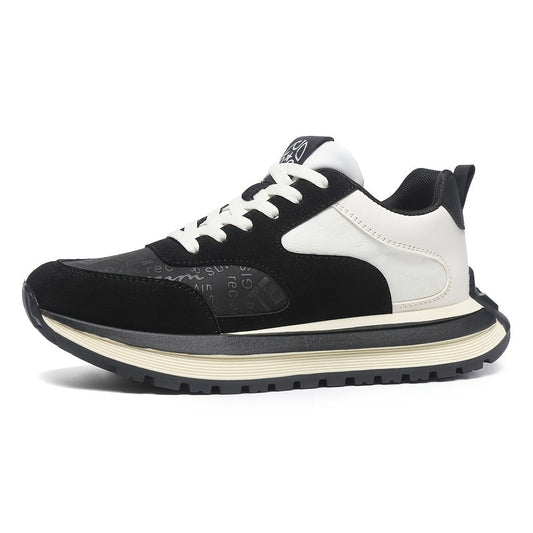 Top view of Men's Casual Sneakers - Comfortable, Non-Slip, Lace-Up Shoes showcasing the embossed 'TEAM' design.