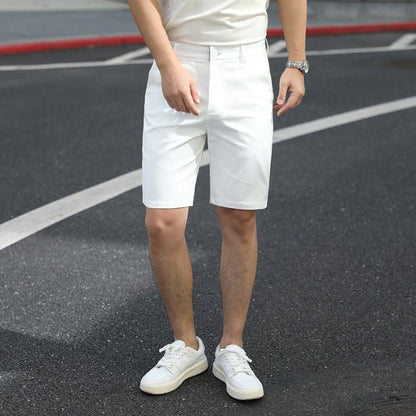 Affordable Men's Summer Pants - Casual Loose Elastic Fifth Pants in Various Colors - Allen - Fitness