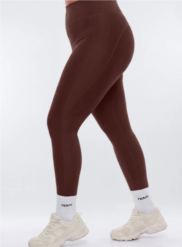 AirSculpt™ 25″ Mid Rise Legging - Brown - Premium Fitness &amp; Activewear for Men &amp; Women|UK