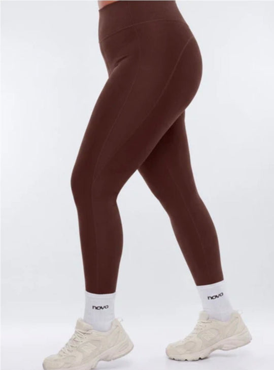 AirSculpt™ 25″ Mid Rise Legging - Brown - Premium Fitness &amp; Activewear for Men &amp; Women|UK