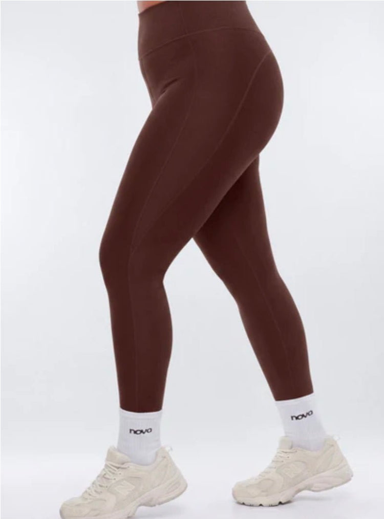 AirSculpt™ 25″ Mid Rise Legging - Brown - Premium Fitness & Activewear for Men & Women|UK