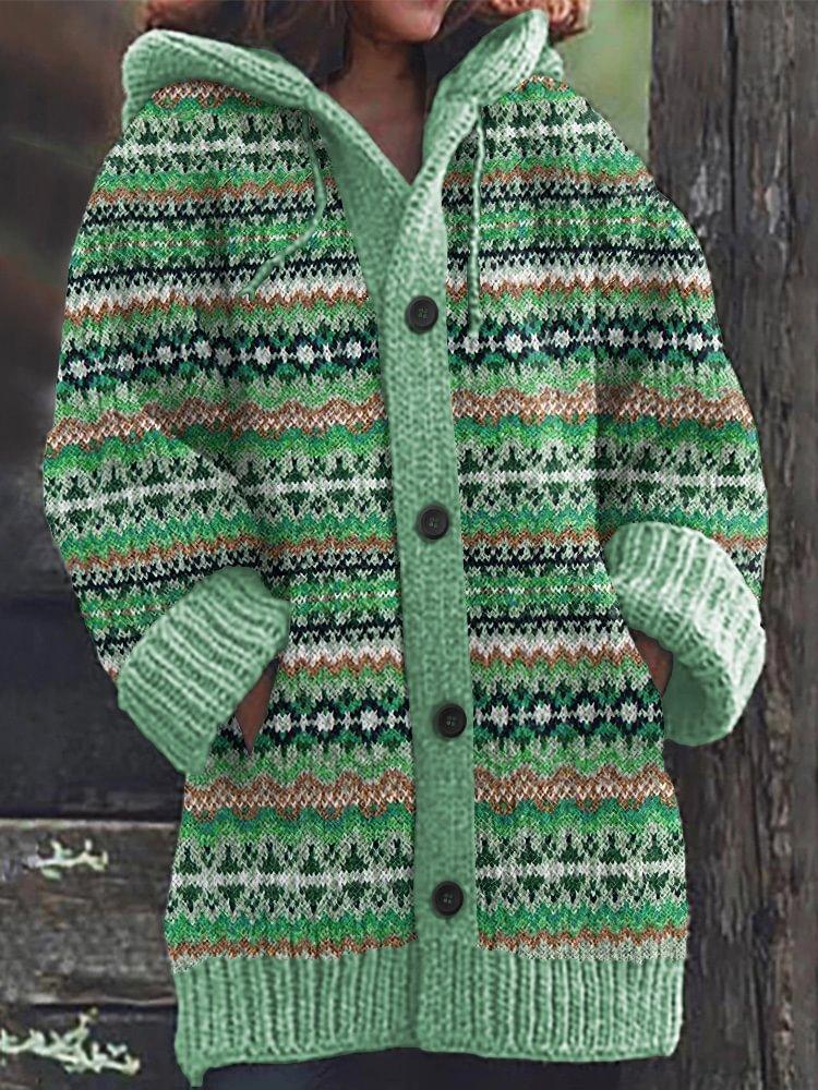 Animal Print 3D Effect Casual Hooded Cape Coat for Women in Sizes S to 5XL – Fun & Stylish - Allen-Fitness