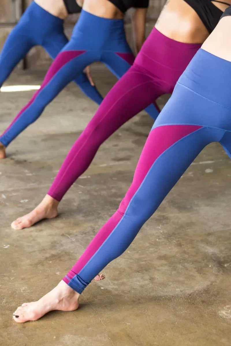 Antimicrobial Athletic Leggings With Ultra Hi-Rise Tummy Control &amp; Non-Sheer Fabric for Workouts - Allen-Fitness