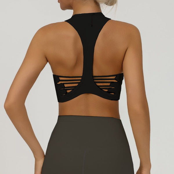 Backless Yoga Sports Bra, High-Elastic Quick-Dry Running Dance Fitness Bra Top for Women - Premium Fitness & Activewear for Men & Women|UK