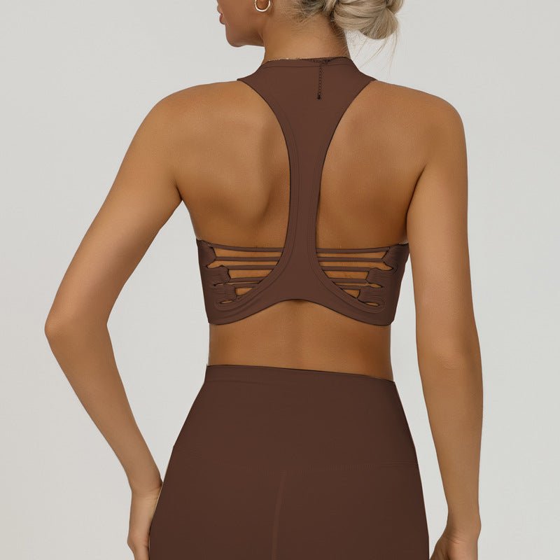 Backless Yoga Sports Bra, High-Elastic Quick-Dry Running Dance Fitness Bra Top for Women - Premium Fitness & Activewear for Men & Women|UK