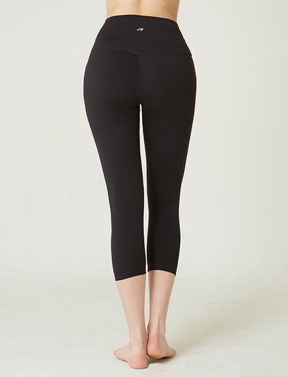 Basic Capri Leggings for Women - 21" Length, Comfortable Fit by DC - Rebody - Allen - Fitness