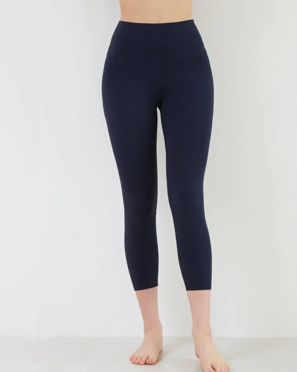 Comfortable Capri Leggings for Women - 21" Length, Moisture-Wicking, Stylish Fit - Allen-Fitness