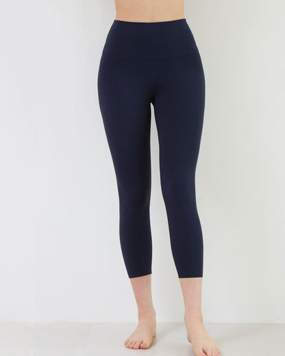 Basic Capri Leggings for Women - 21" Length, Comfortable Fit by DC - Rebody - Allen - Fitness