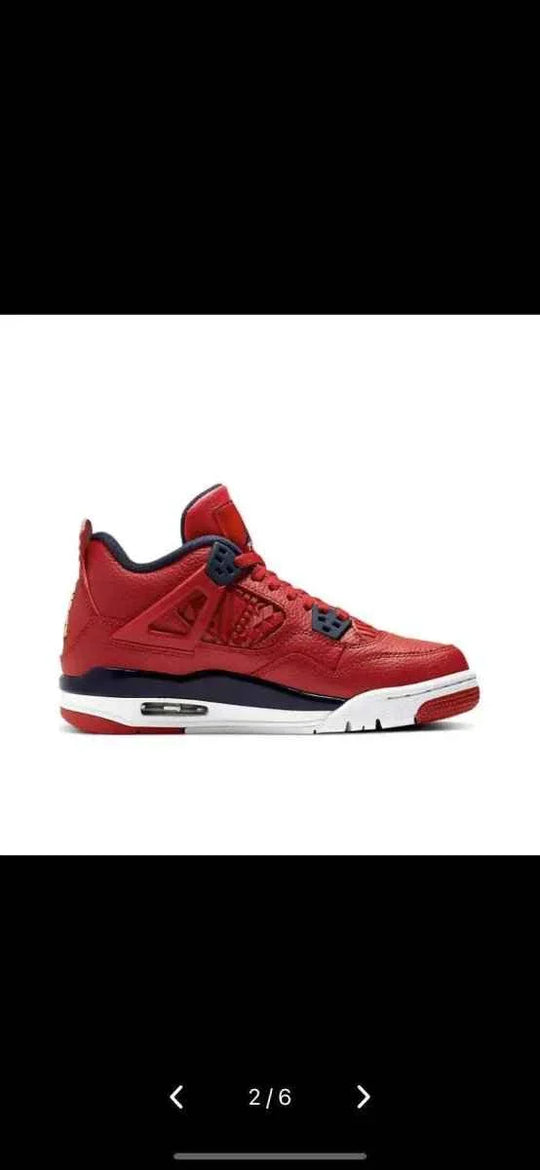High Quality Basketball Shoes for Women OG 4 Retro 4s Bred Black Cat University Blue Fire Red - Allen-Fitness