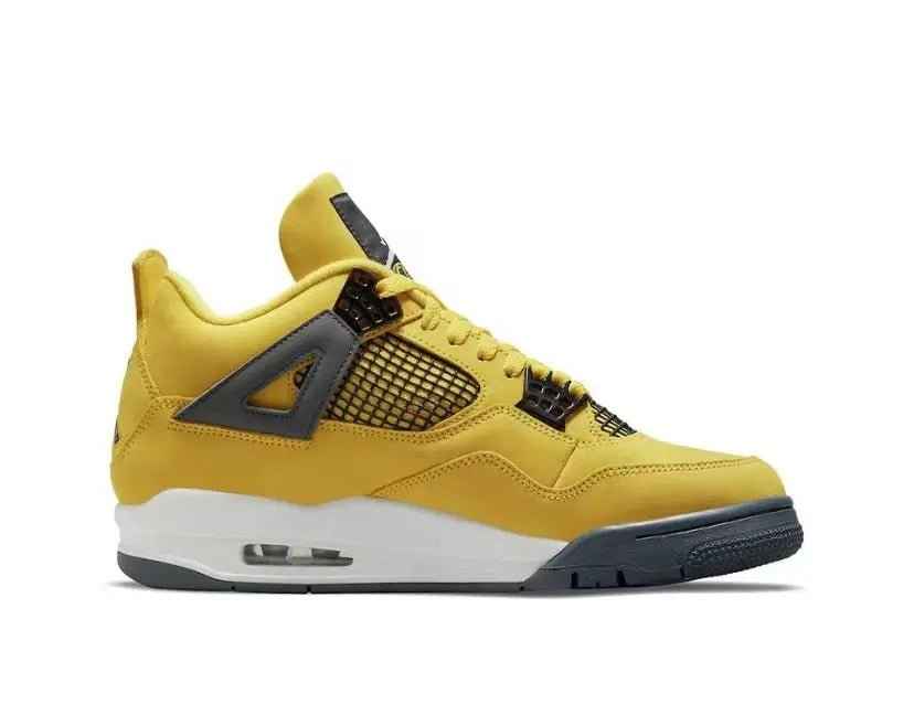 High Quality Basketball Shoes for Women OG 4 Retro 4s Bred Black Cat University Blue Fire Red