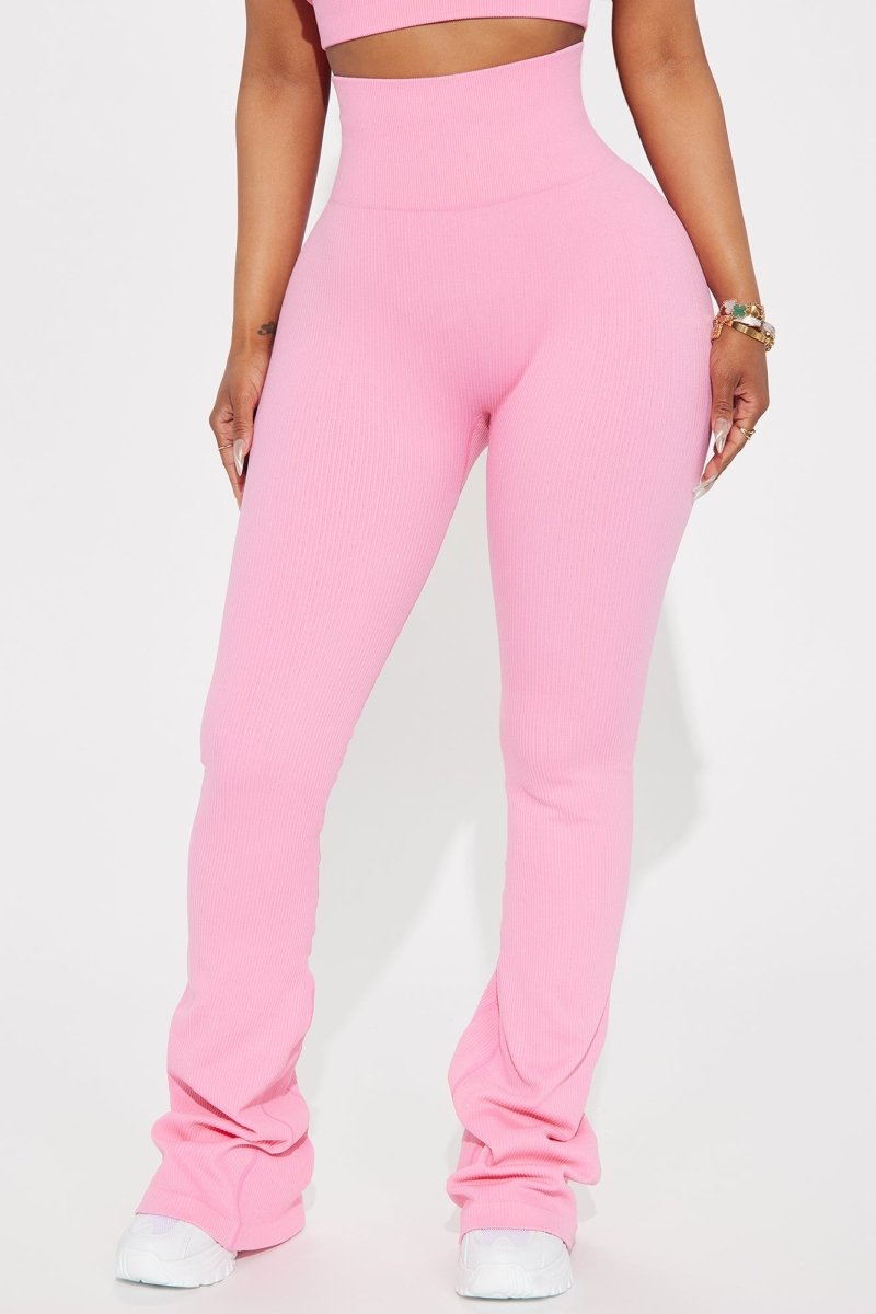 Beach Body Effortless Seamless Active Yoga Pant - Bubblegum Pink - Premium Fitness & Activewear for Men & Women|UK