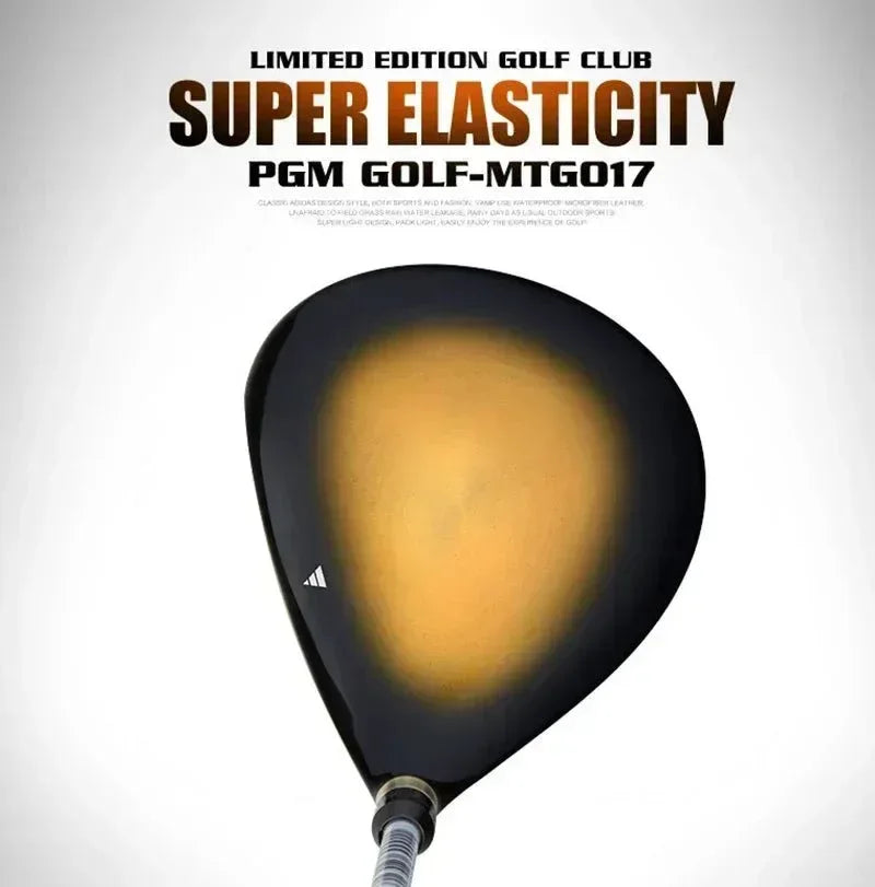 Best Golf Club for Men - Special Custom Aluminium Black/Golden PGM Anniversary Driver MTG017 - Allen-Fitness