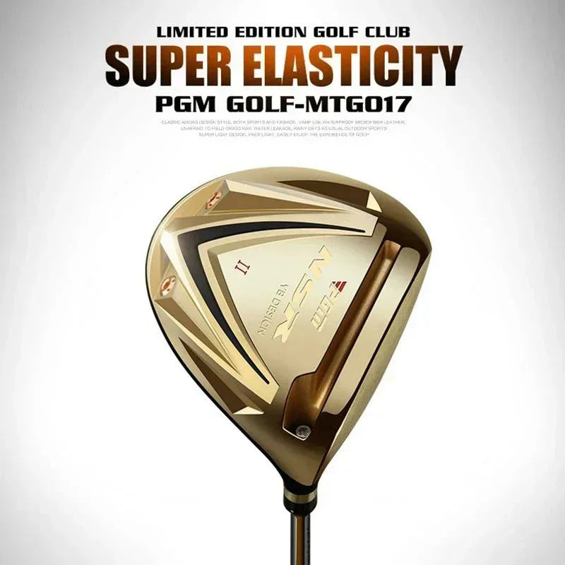 Best Golf Club for Men - Special Custom Aluminium Black/Golden PGM Anniversary Driver MTG017 - Allen-Fitness