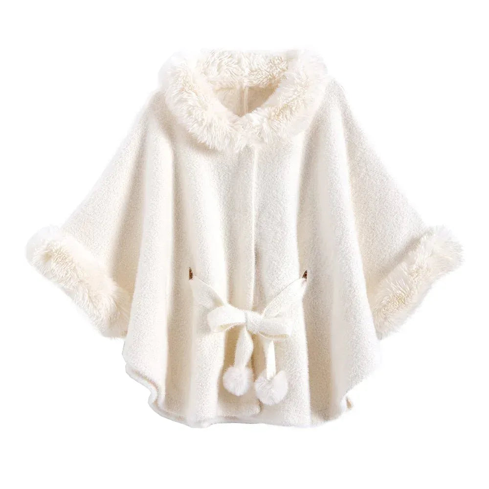 Big Fur Collar High-grade Artificial Mink Fur Belt Shawl - Allen-Fitness