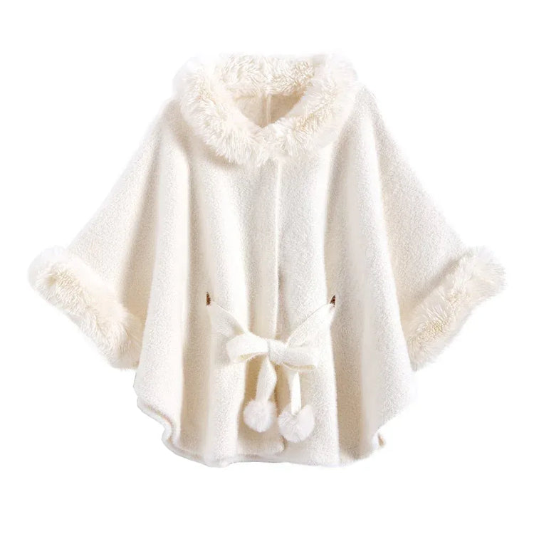 Big Fur Collar High-grade Artificial Mink Fur Belt Shawl - Allen-Fitness
