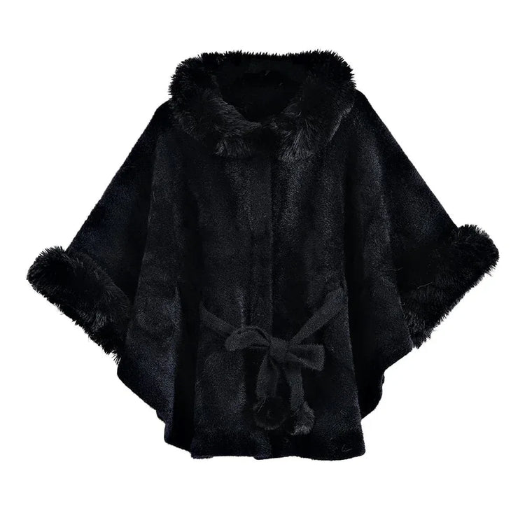 Big Fur Collar High-grade Artificial Mink Fur Belt Shawl - Allen-Fitness