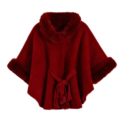 Big Fur Collar High - grade Artificial Mink Fur Belt Shawl - Allen - Fitness