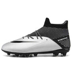 Boys Cleats High Top Soccer Boots - Ankle Football Soccer Boots - Allen-Fitness