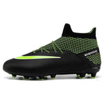 Boys Cleats High Top Soccer Boots - Ankle Football Soccer Boots - Allen-Fitness