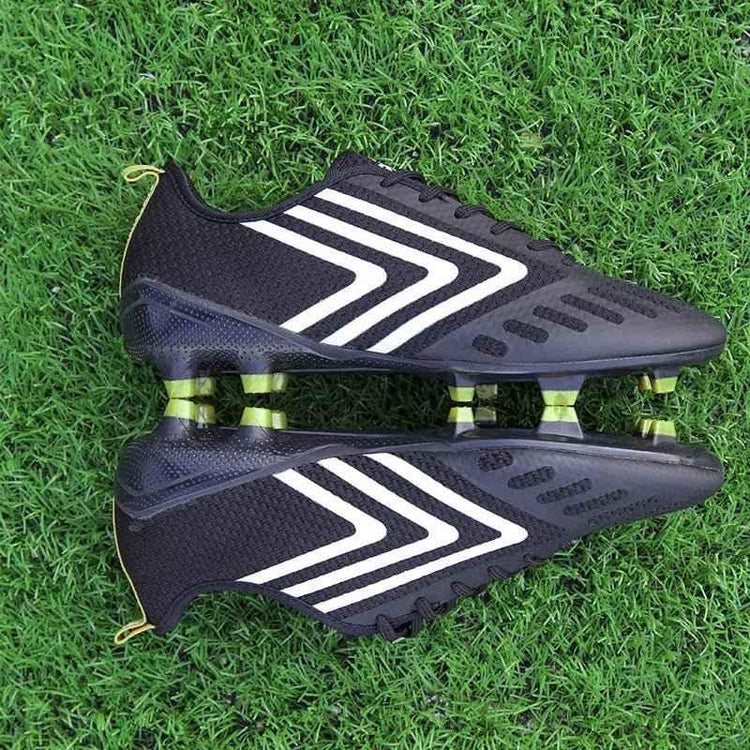Boys Cleats High Top Soccer Boots - Ankle Football Soccer Boots - Allen-Fitness