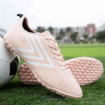 Boys Cleats High Top Soccer Boots - Ankle Football Soccer Boots - Allen-Fitness