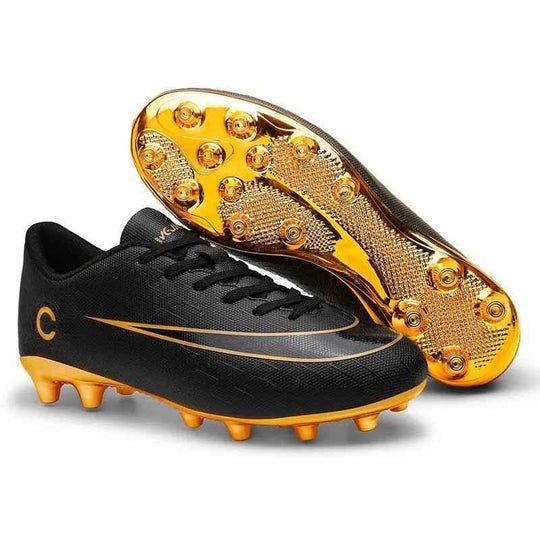 Boys Cleats High Top Soccer Boots - Ankle Football Soccer Boots - Allen-Fitness
