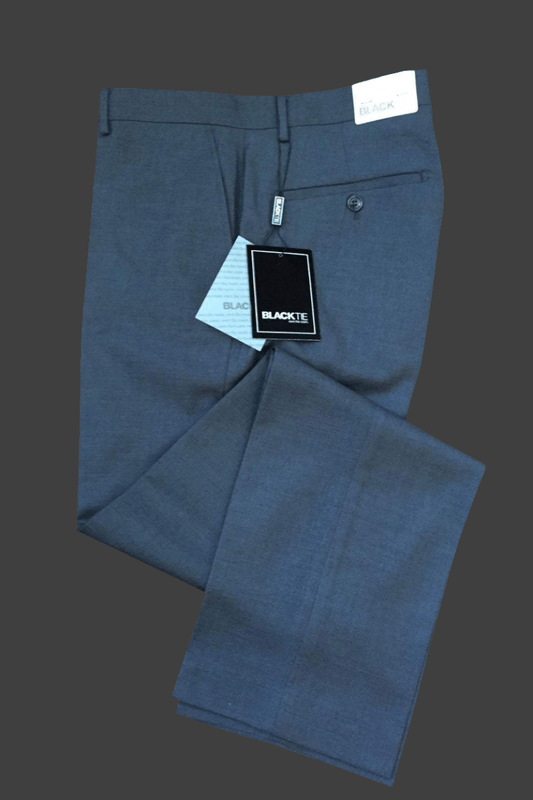 Bradley Steel Grey Suit Pants - Luxury Wool Blend, Modern & Slim Fit, Pre - Hemmed Design - Allen - Fitness