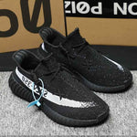 Breathable Running Shoes with Reflective Knit Upper and E-TPU Sole - Allen-Fitness