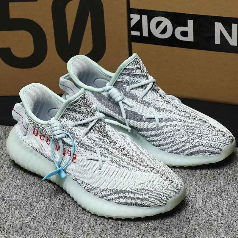 Breathable Running Shoes with Reflective Knit Upper and E-TPU Sole - Allen-Fitness