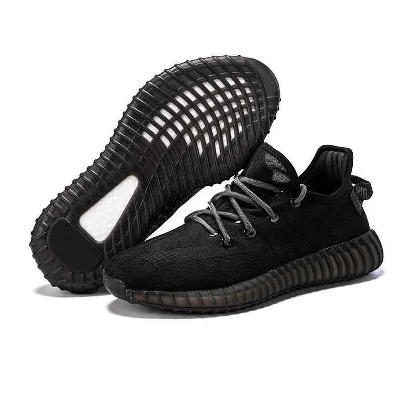 Breathable Running Shoes with Reflective Knit Upper and E-TPU Sole - Allen-Fitness