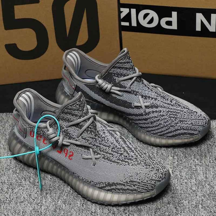 Breathable Running Shoes with Reflective Knit Upper and E-TPU Sole - Allen-Fitness