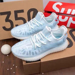 Breathable Running Shoes with Reflective Knit Upper and E-TPU Sole - Allen-Fitness