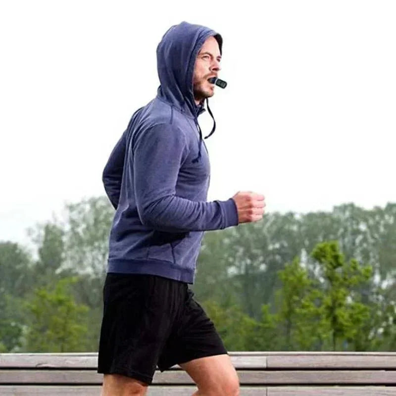 Adjustable Resistance Portable Breathing Device for Enhanced Lung Capacity & Endurance - Allen-Fitness