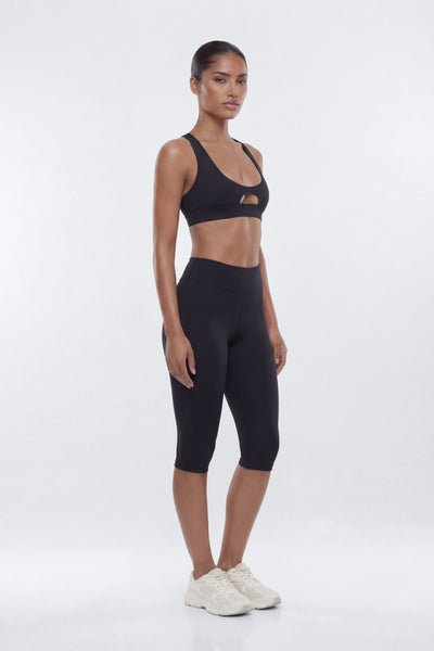 ButterSoft X Back Sports Bra - Black