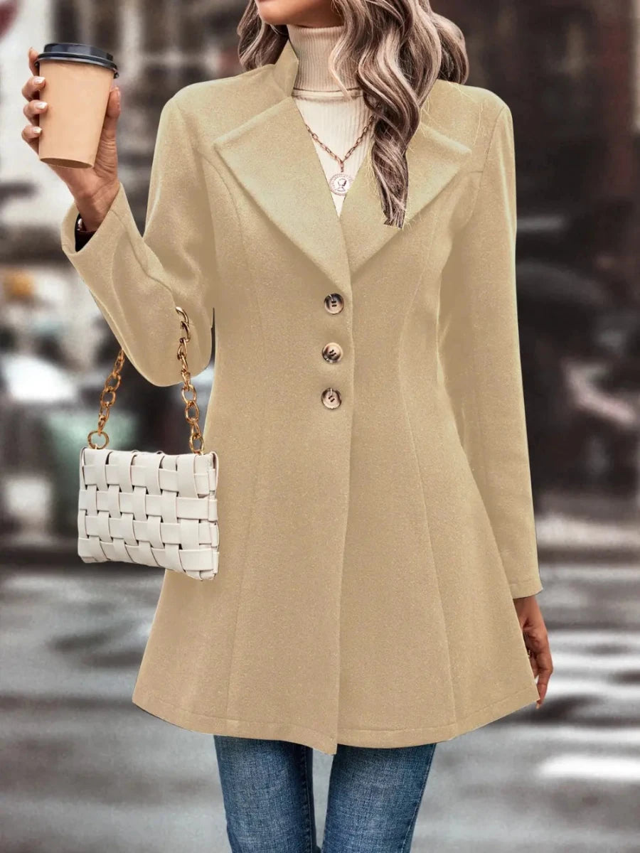 Button Up Longline Coat For Women UK - Allen Fitness | Running Shoes, Leggings &amp; Activewear UK