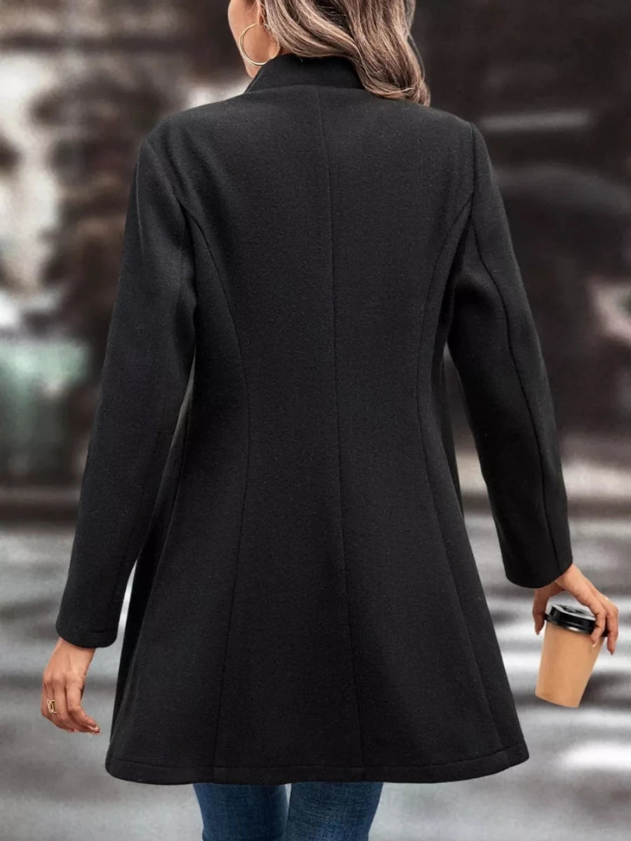 Button Up Longline Coat For Women UK - Allen Fitness | Running Shoes, Leggings &amp; Activewear UK