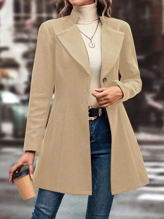 Button Up Longline Coat For Women UK - Allen Fitness | Running Shoes, Leggings &amp; Activewear UK