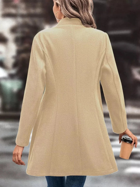 Button Up Longline Coat For Women UK - Allen Fitness | Running Shoes, Leggings &amp; Activewear UK